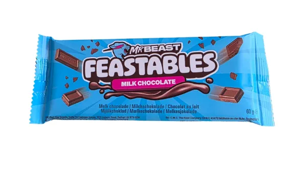 MrBeast Feastables Milk Chocolate 60g